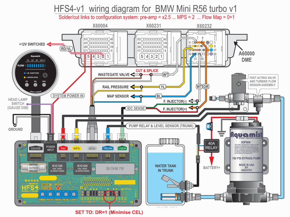 BMW Mini-R56 USDM wiring - waterinjection.info